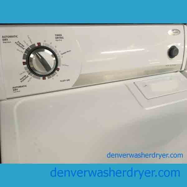 Matching Whirlpool Super Capacity Washer and Dryer, Heavy-Duty With Kenmore Oven 3055