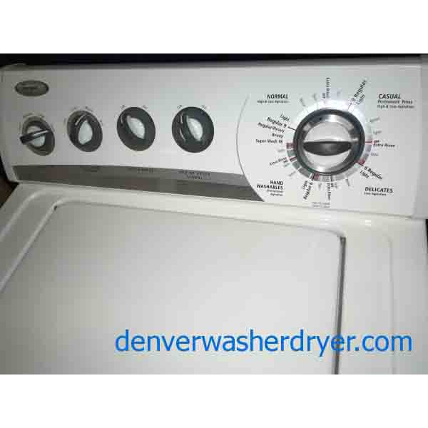Heavy-Duty Direct-Drive Washing Machine, Whirlpool Super Capacity