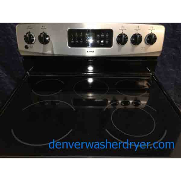 Kenmore Glass Top Free Standing Range 3089 Denver Washer Dryer