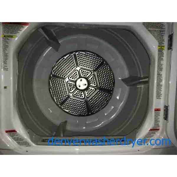 Brand-New GE Spacemaker Stacked Laundry Center, 27″, Electric