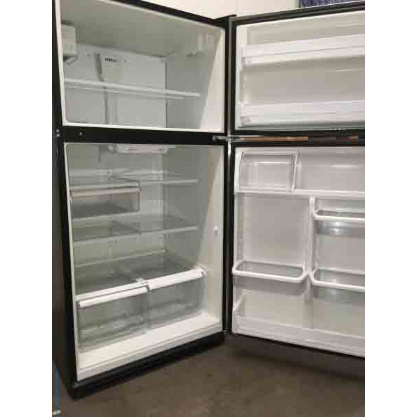 Used Stainless Refrigerator, Top-Bottom, Kenmore, 21 cu ft, 1-Year Warranty