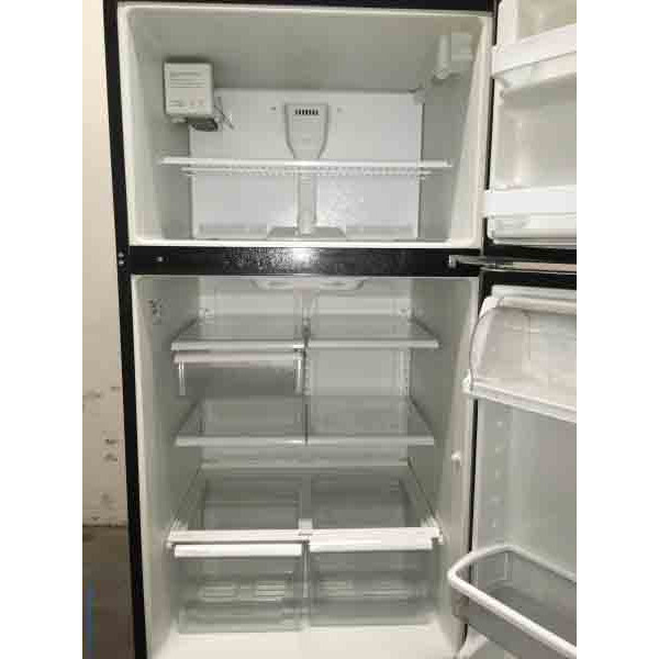 Used Stainless Refrigerator, Top-Bottom, Kenmore, 21 cu ft, 1-Year Warranty