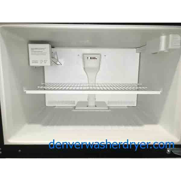 Used Stainless Refrigerator, Top-Bottom, Kenmore, 21 cu ft, 1-Year Warranty