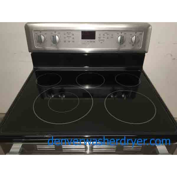 New Maytag SmoothTop DoubleOven Range, Freestanding, Electric, 1Year