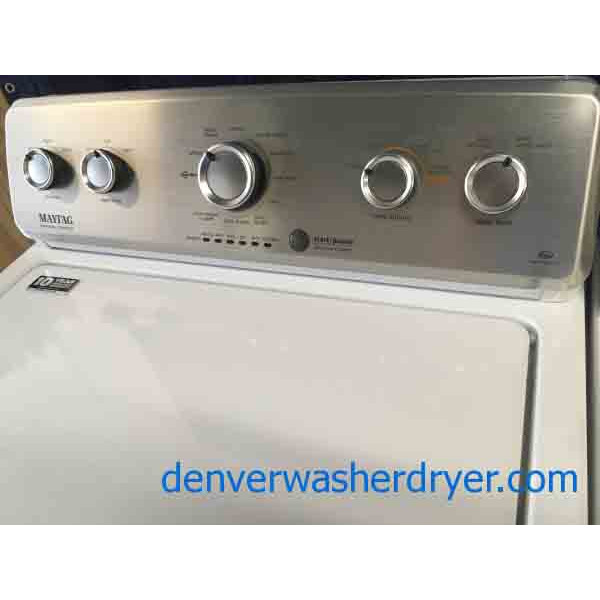 2016 Model Maytag Bravos Laundry Set, HE with Agitator! 1-Year Warranty