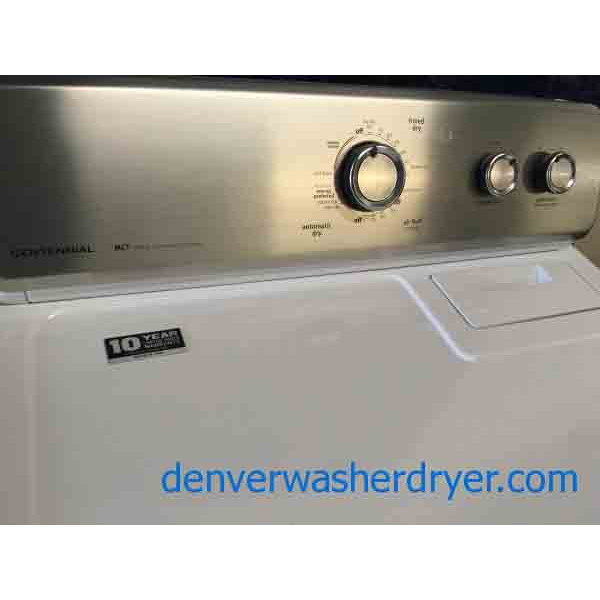 2016 Model Maytag Bravos Laundry Set, HE with Agitator! 1-Year Warranty