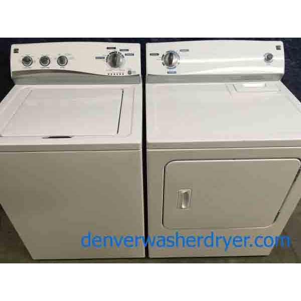Kenmore Washer|Dryer Set, Electric, Super Capacity, 6-Month Warranty
