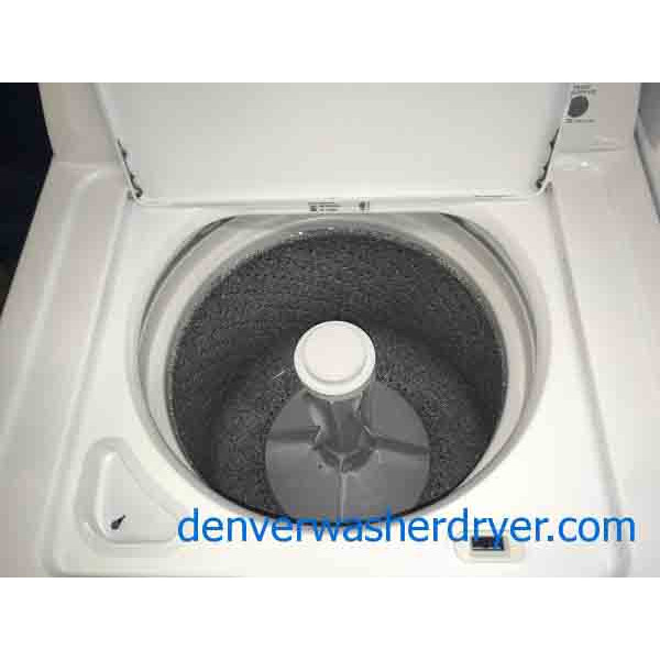 Admirable Amana White Washer with Matching Electric Dryer! Full-Size