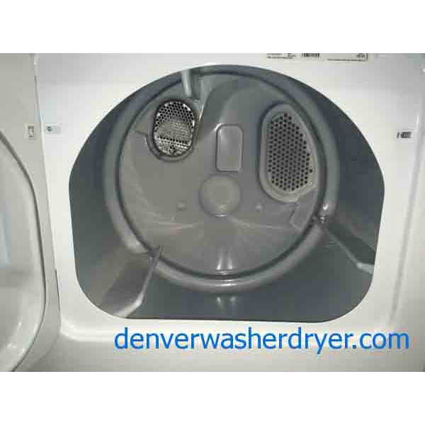 Admirable Amana White Washer with Matching Electric Dryer! Full-Size