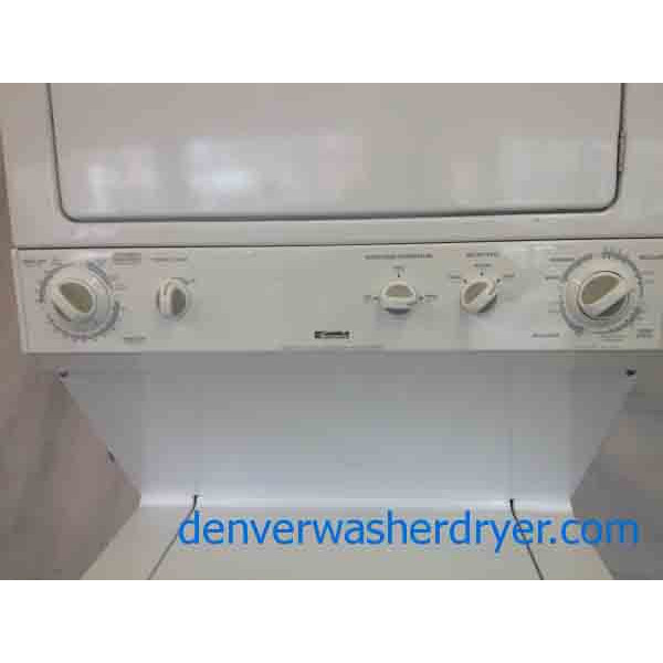 27 ” Kenmore Stacked Washer Dryer Combo!