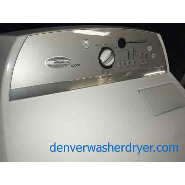 Direct-Drive High-Efficiency Top-Load Laundry Set, Electric Dryer, 1-Year Warranty