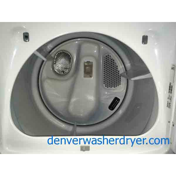 Direct-Drive High-Efficiency Top-Load Laundry Set, Electric Dryer, 1-Year Warranty