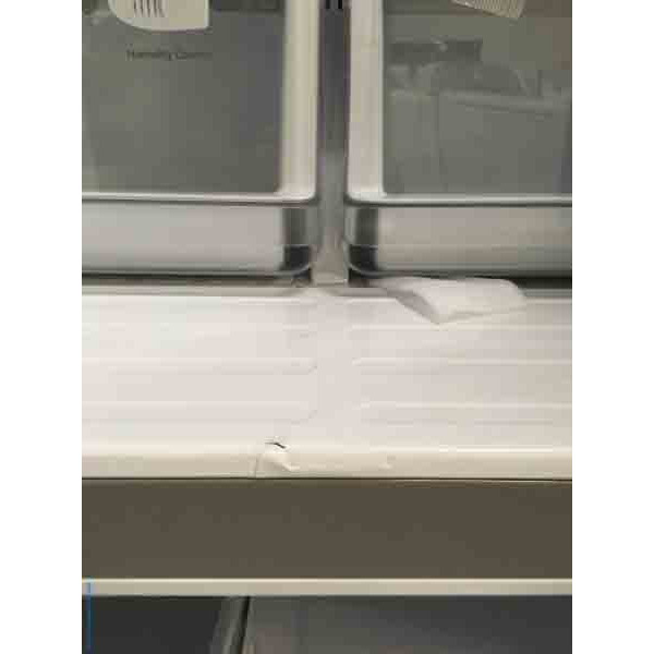 Brand-New 17.5 Cu. Ft. Stainless-Steel Samsung French-Door Refrigerator, 33″ Wide, 1-Year Warranty!