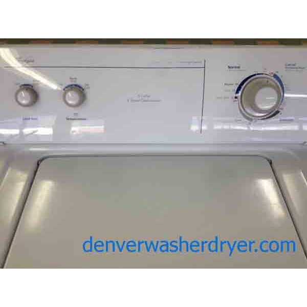 White Whirlpool Extra Large Capacity Set!