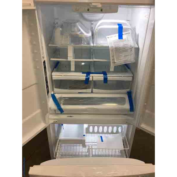 NEW 24.8 Cu. Ft. FrenchDoor Maytag Refrigerator, White 3194