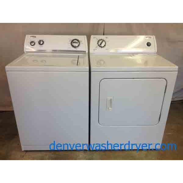 Whirlpool Super Capacity Washer Dryer Set!