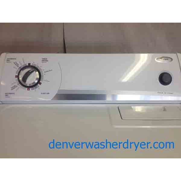 Whirlpool Super Capacity Washer Dryer Set!