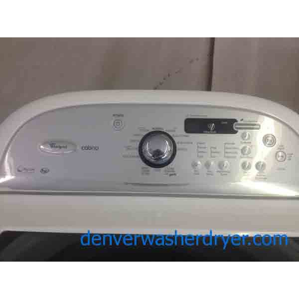 Whirlpool Cabrio Washer and Dryer!