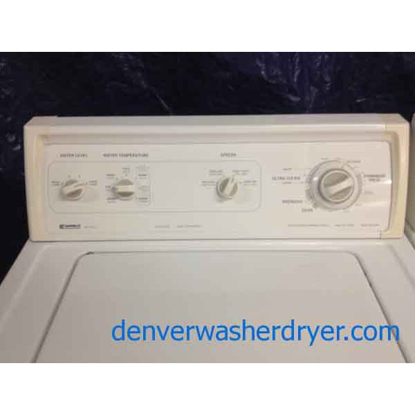 Kenmore Super Capacity Washer and Dryer Set!