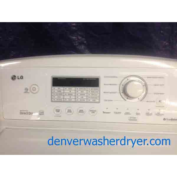 LG Washer and Dryer with Stainless Drums 2431 Denver Washer Dryer