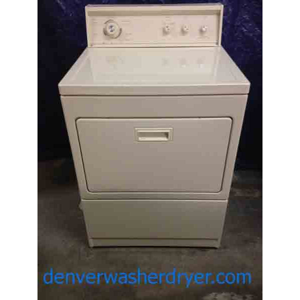 Gorgeous Almond Extra Large Capacity Plus Kenmore Dryer!