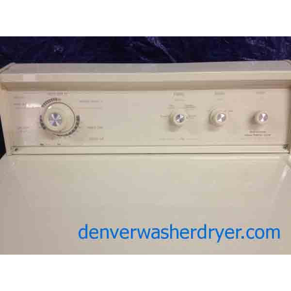 Gorgeous Almond Extra Large Capacity Plus Kenmore Dryer!
