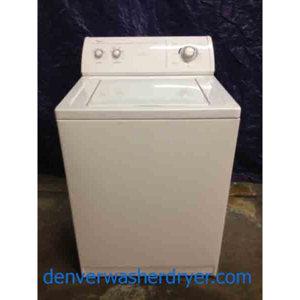 Extra Large Capacity Whirlpool Washer