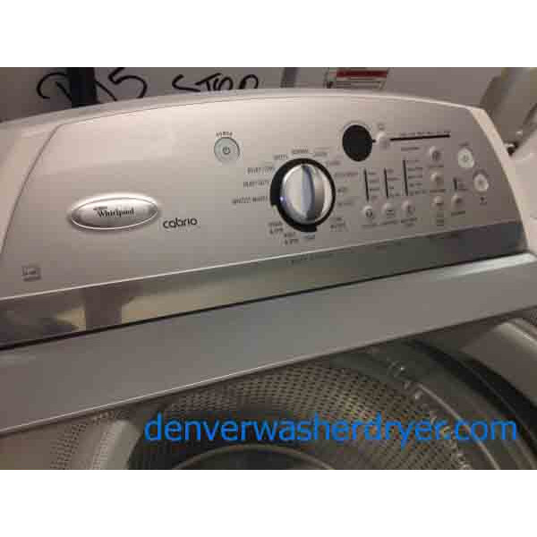 HighEfficiency Whirlpool Cabrio Washer/Dryer Set! 2486 Denver Washer Dryer
