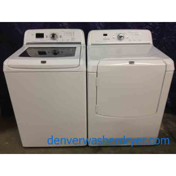 High-Efficiency Maytag Bravos Washer/Dryer Set!