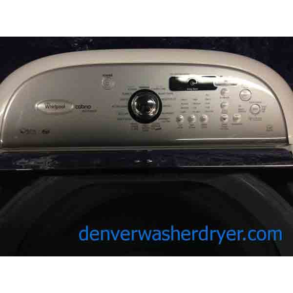 Whirlpool Cabrio Platinum Washer! 2490 Denver Washer Dryer