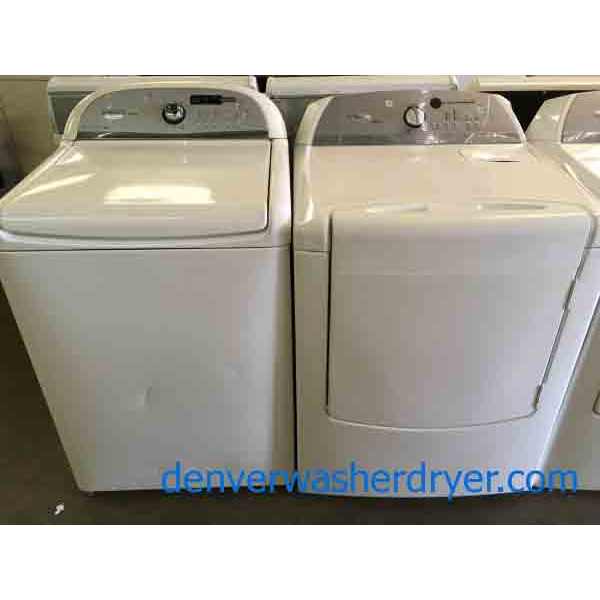 High-Efficiency Whirlpool Cabrio Washer/Dryer Set!