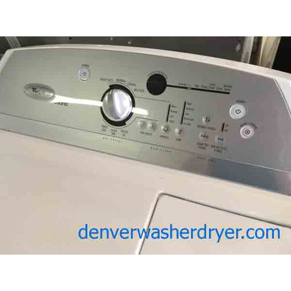 High-Efficiency Whirlpool Cabrio Washer/Dryer Set!