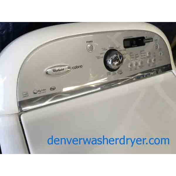 Wonderful Whirlpool Cabrio Washer, 5 cu. ft.! 2542 Denver Washer Dryer