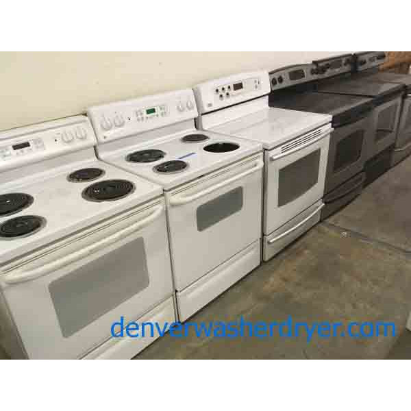 Stoves Many Options Available! Stoves Denver Washer Dryer