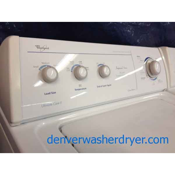 Great Whirlpool Imperial Washer/Dryer Set!