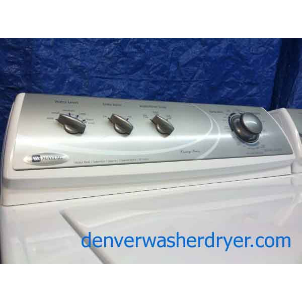 Magnificent Maytag Washer/Gas Dryer Set