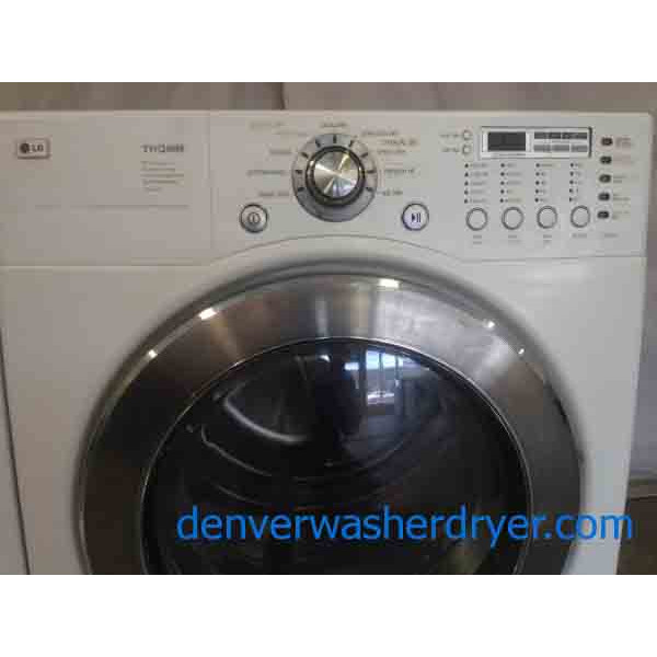 Stackable LG Tromm FrontLoad Washer/Dryer Set! 2042 Denver Washer