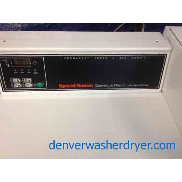 Speed Queen, Coin-OP, Ultra High Efficiency Front Load Commercial Washer/Dryer 2 Sets