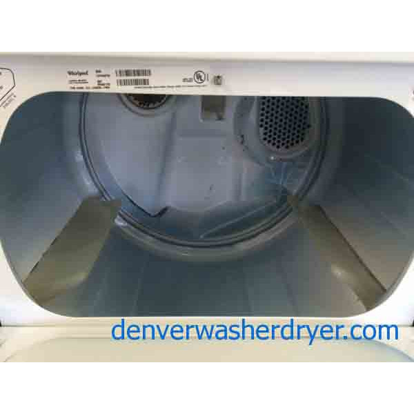 Whirlpool Washer/Dryer Set, Commercial Quality, Super Capacity Plus