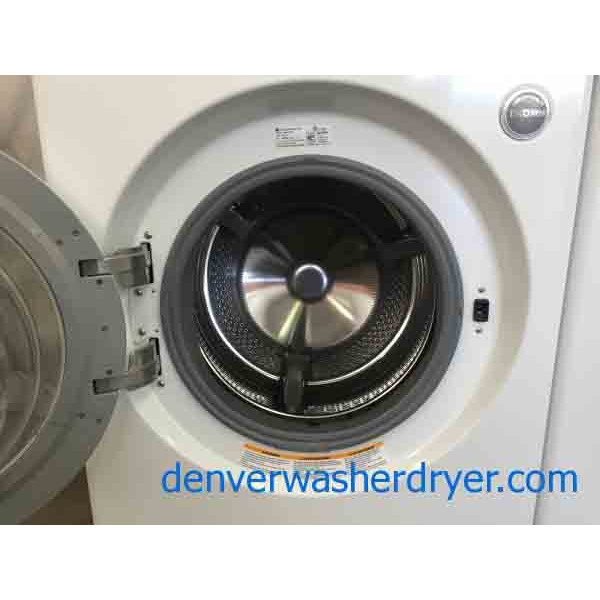 AMAZING LG Tromm Washer/Dryer, Stainless Steel Drums, Gas Dryer 2048