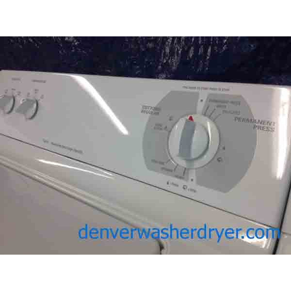 GE Washer/Dryer Set, Simple and Clean, Ready to Use!