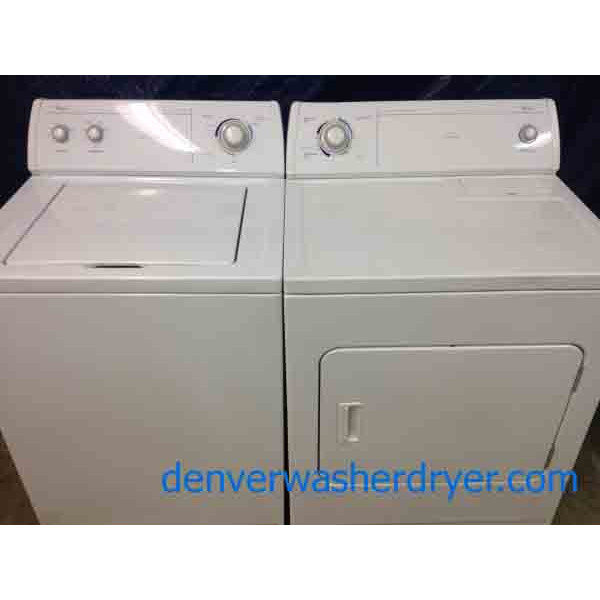 Whirlpool Washer/Dryer Set, Solid and Reliable!