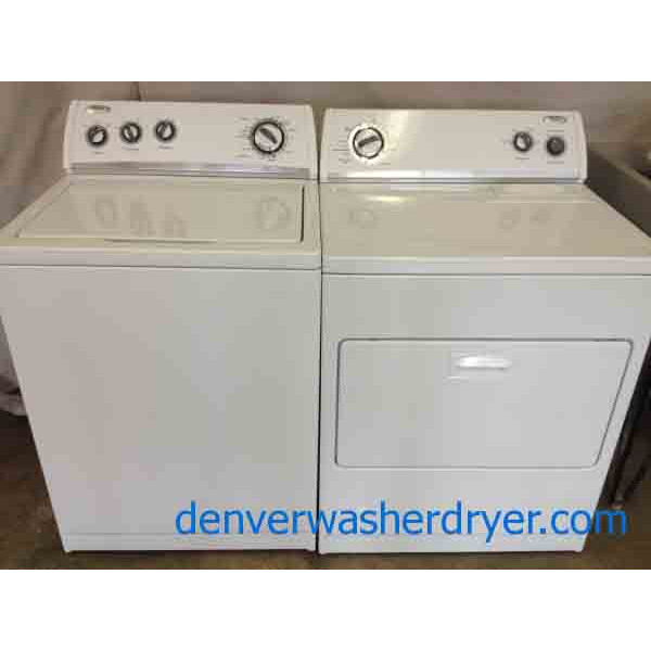 Heavy Duty Whirlpool Washer/Gas Dryer Set!