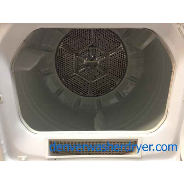 GE Top-Load W/D, Fully Loaded