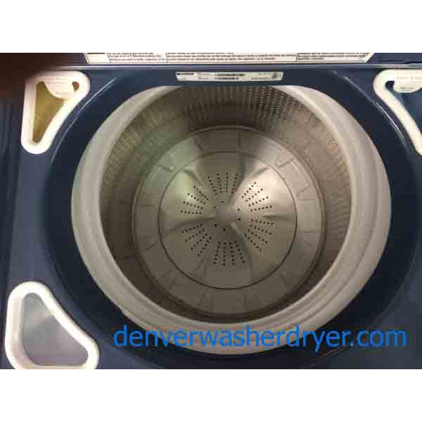 Kenmore Elite Oasis Washer/Dryer Set, Blue, Energy Star!