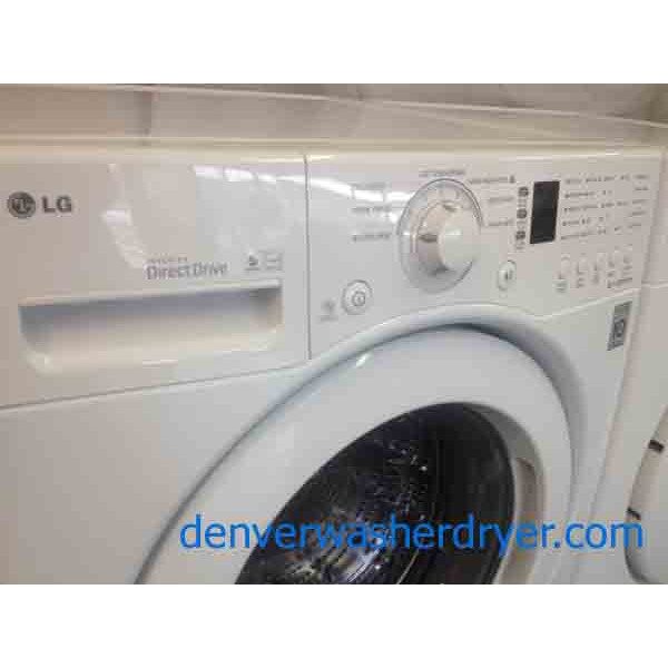 AMAZING LG Tromm Washer/Dryer, Stainless Steel Drums, Gas Dryer 2077