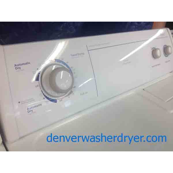 Whirlpool Washer/Dryer, Commercial Quality, Super Capacity Plus