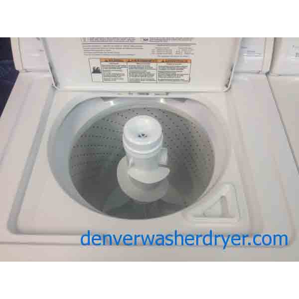 Whirlpool Washer/Dryer, Commercial Quality, Super Capacity Plus