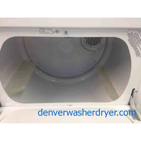 Whirlpool Washer/Dryer, Commercial Quality, Super Capacity Plus
