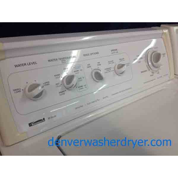 Kenmore 80 Series Washer/Dryer Set, Super Capacity Plus